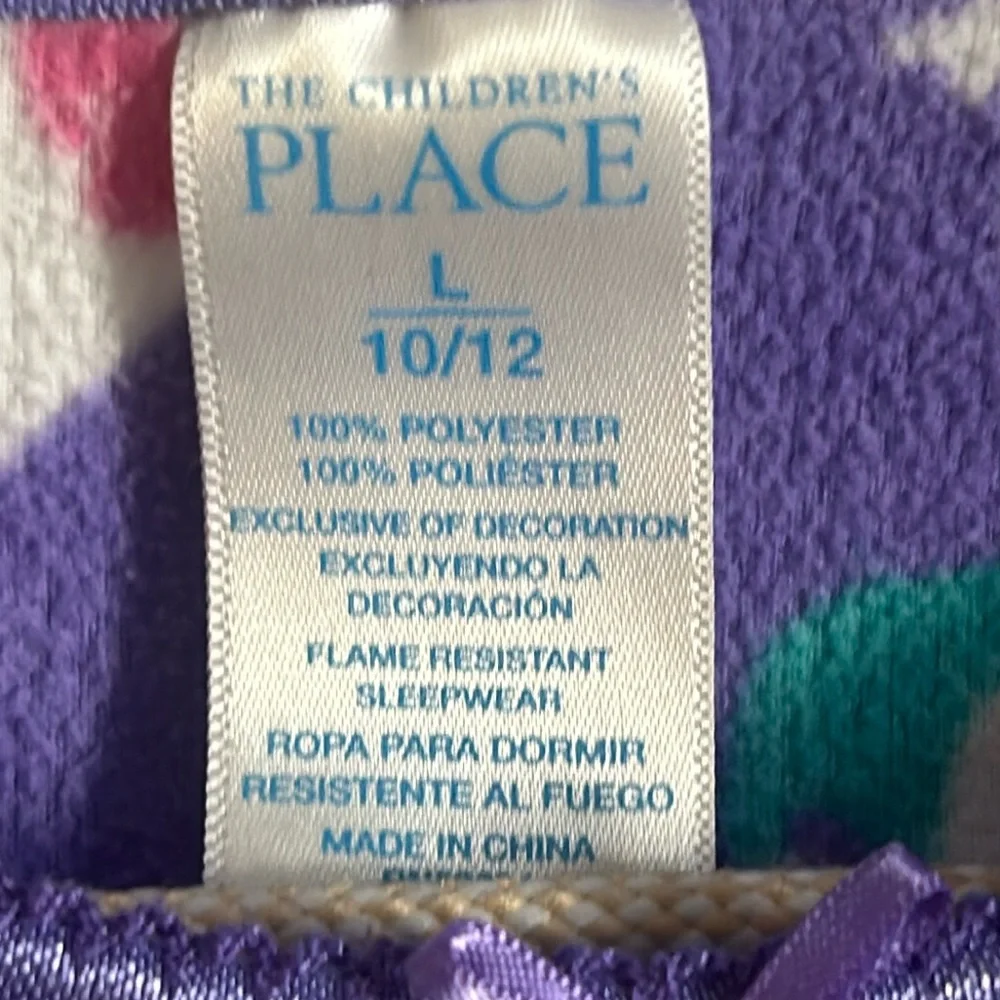 2/$25 ⬇️ Children’s Place Girl’s Holiday Fleece Snowman Winter Pajamas Nightgown